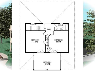 2nd Floor Plan, 006H-0147
