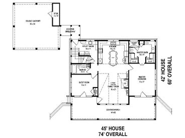 1st Floor Plan, 006H-0164