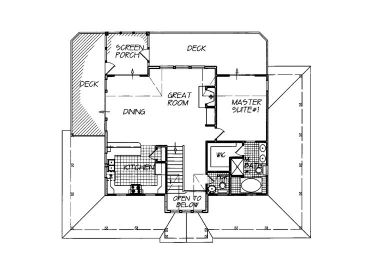 2nd Floor Plan, 041H-0040
