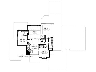 2nd Floor Plan, 020H-0434