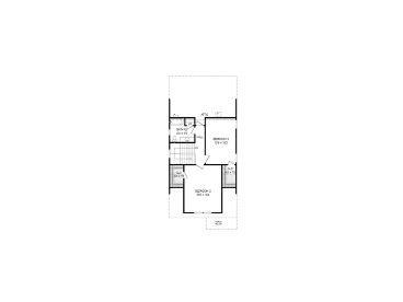 2nd Floor Plan, 062H-0037