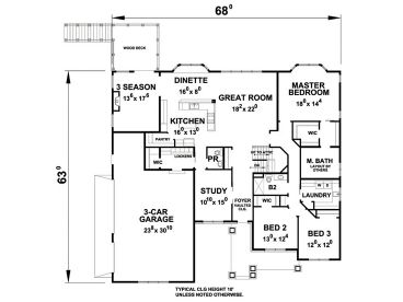 Floor Plan, 031H-0286