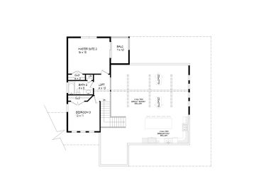 2nd Floor Plan, 062H-0320