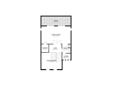 2nd Floor Plan, 065H-0071