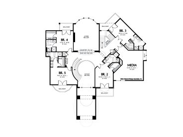 2nd Floor Plan, 034H-0142