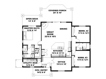 Floor Plan, 012H-0260