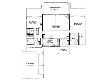 Floor Plan, 012H-0156