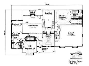 Floor Plan, 047H-0035