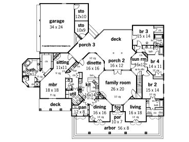 Floor Plan, 021H-0196