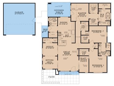 Floor Plan, 074H-0252