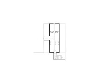 2nd Floor Plan, 025H-0075