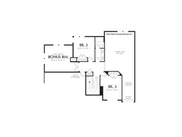 2nd Floor Plan, 034H-0016