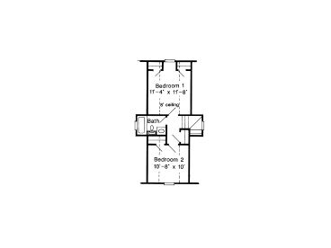 2nd Floor Plan, 054H-0096