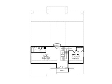 2nd Floor Plan, 020-0456