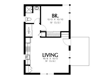 Floor Plan, 034H-0262