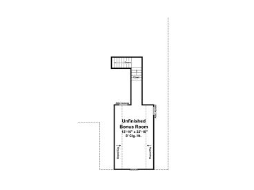 2nd Floor Plan, 001H-0163