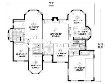 Floor Plan, 072H-0045