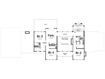 2nd Floor Plan, 050H-0494