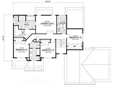 2nd Floor Plan, 023H-0076