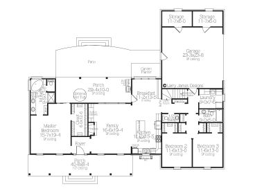 1st Floor Plan, 042H-0039