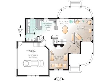 1st Floor Plan, 027H-0053