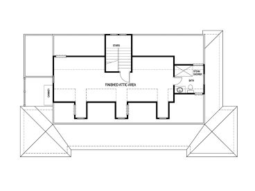 3rd Floor Plan, 058H-0036