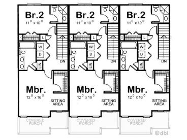 2nd Floor Plan, 031M-0024