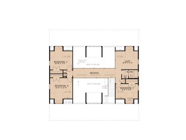 2nd Floor Plan, 074H-0260