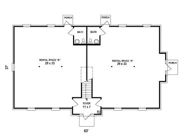 1st Floor Plan, 006C-0023