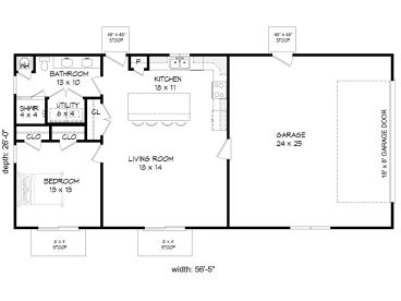 Floor Plan, 062G-0341