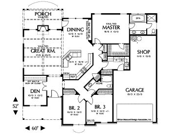 Floor Plan, 034H-0010