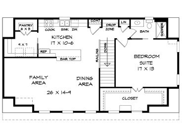 2nd Floor Plan, 019G-0017