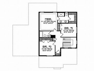 2nd Floor Plan, 020H-0157