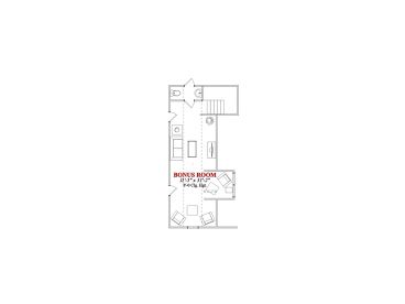 2nd Floor Plan, 073H-0020