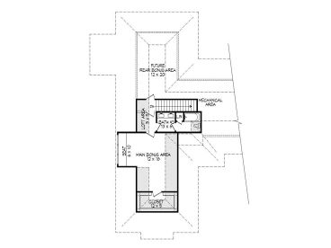 2nd Floor Plan, 062H-0146