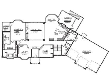 Floor Plan, 022H-0029