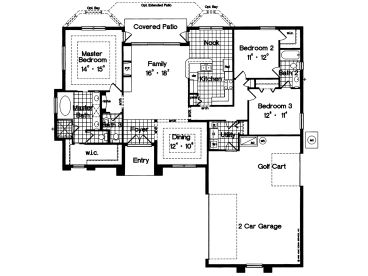 Floor Plan, 043H-0054