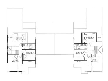2nd Floor Plan, 025M-0028