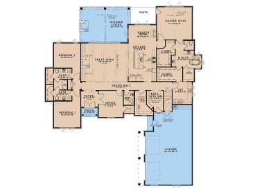 2nd Floor Plan, 074H-0264