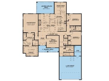 1st Floor Plan, 074H-0064