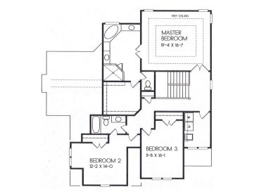 2nd Floor Plan, 045H-0027
