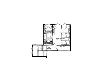2nd Floor Plan, 066H-0003