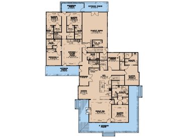 1st Floor Plan, 074H-0189