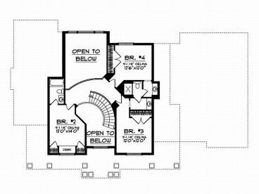 2nd Floor Plan, 020H-0159