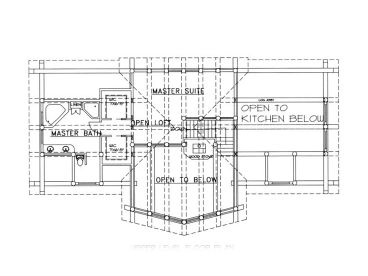 2nd Floor Plan, 012L-0022