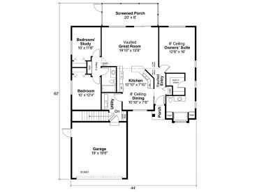 Opt. Floor Plan, 051H-0050