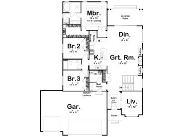 Floor Plan, 050H-0408