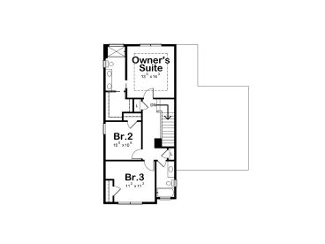 2nd Floor Plan, 031H-0370