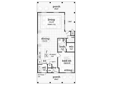 Floor Plan, 021H-0294