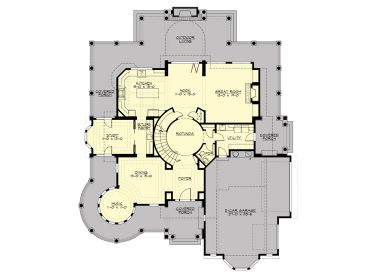 1st Floor Plan, 035H-0088